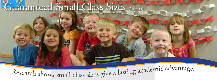 Guaranteed Small Class Sizes